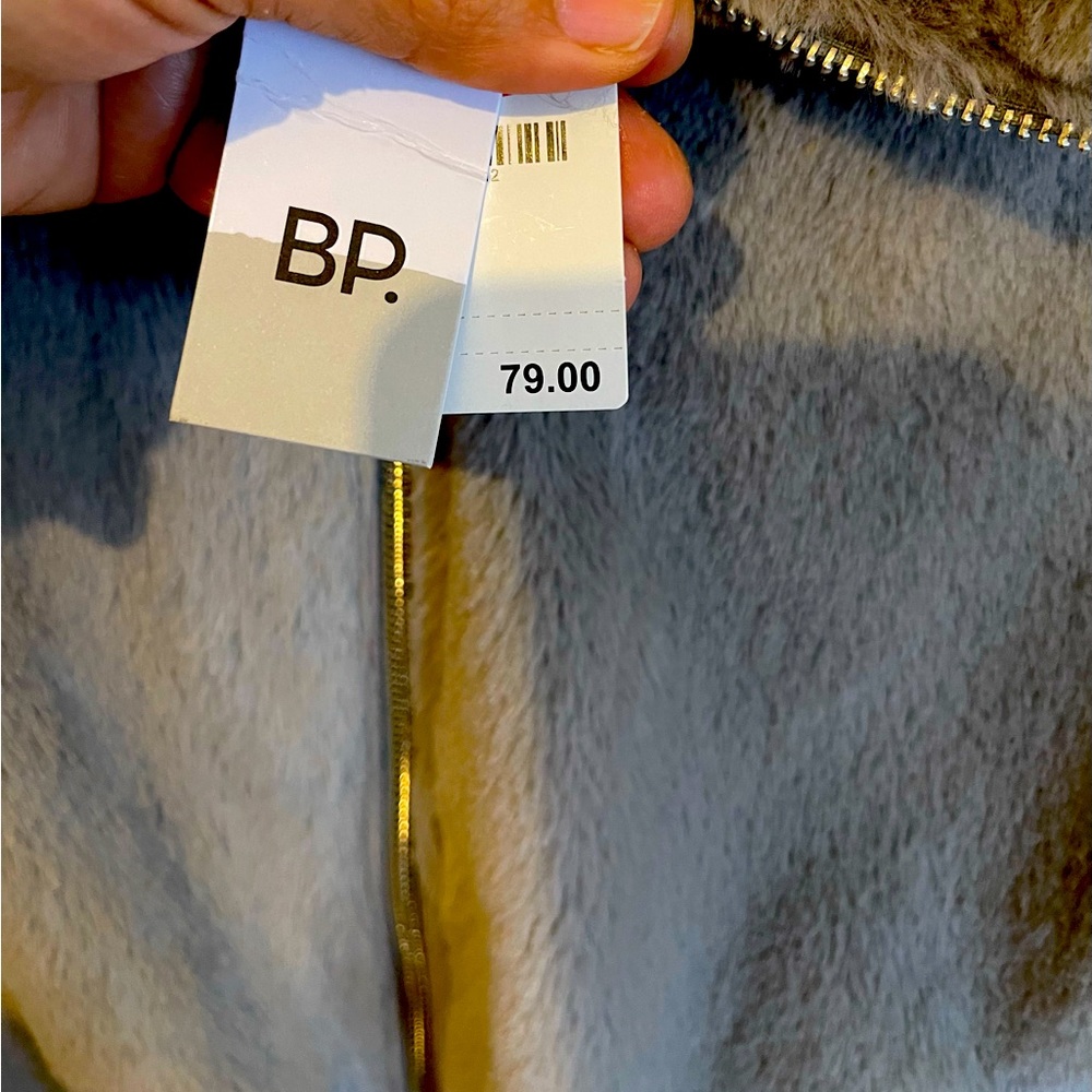 NWT Nordstrom Teddy bear bumper oversized jacket for women XS size - Picture 11 of 14
